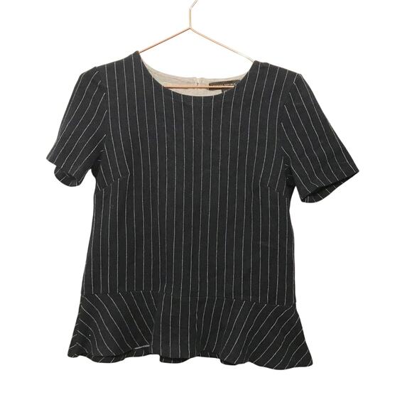 Banana Republic striped peplum top size XS - Picture 1 of 6